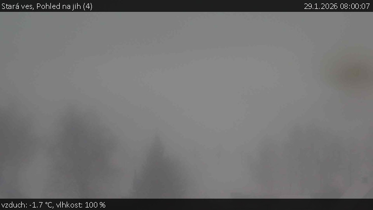 Stará ves - Pohled na jih (4) - 29.1.2026 v 08:00