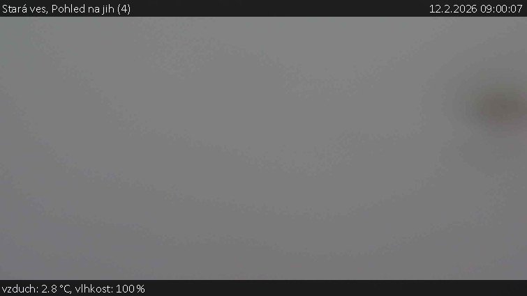 Stará ves - Pohled na jih (4) - 12.2.2026 v 09:00
