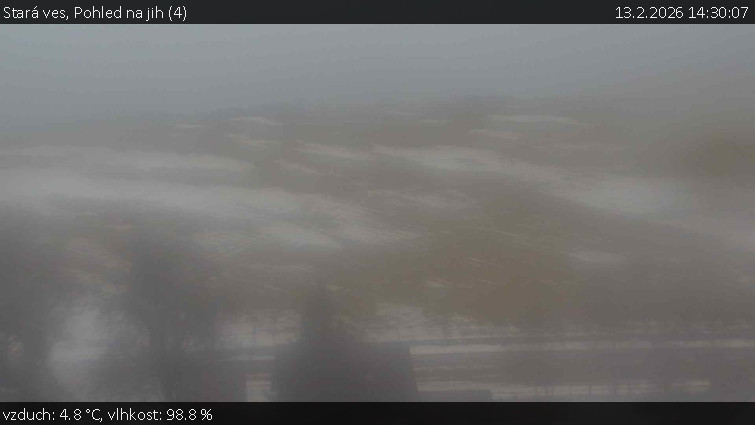 Stará ves - Pohled na jih (4) - 13.2.2026 v 14:30