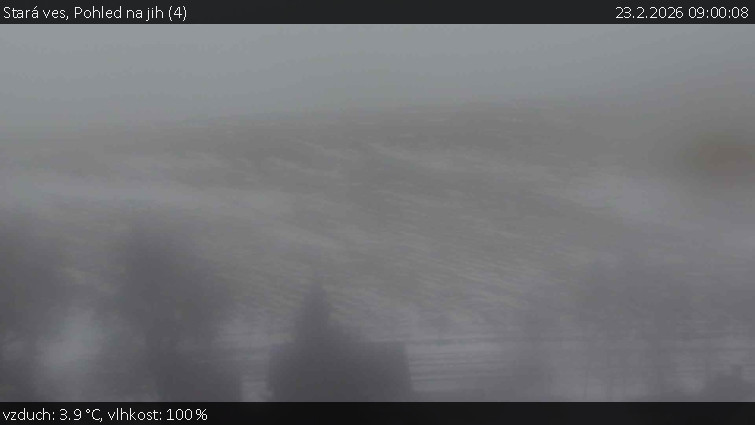 Stará ves - Pohled na jih (4) - 23.2.2026 v 09:00