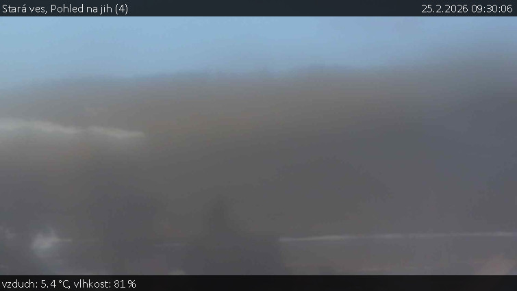 Stará ves - Pohled na jih (4) - 25.2.2026 v 09:30