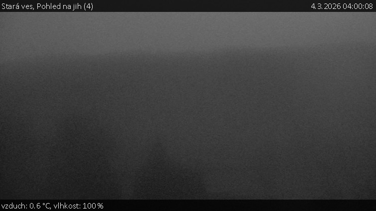 Stará ves - Pohled na jih (4) - 4.3.2026 v 04:00