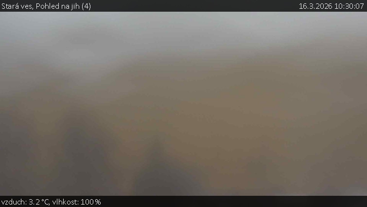 Stará ves - Pohled na jih (4) - 16.3.2026 v 10:30