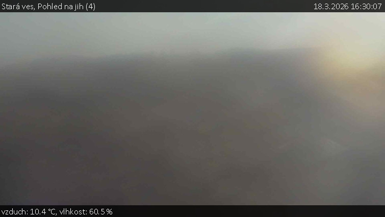 Stará ves - Pohled na jih (4) - 18.3.2026 v 16:30