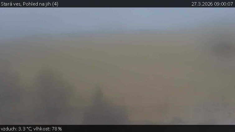 Stará ves - Pohled na jih (4) - 27.3.2026 v 09:00