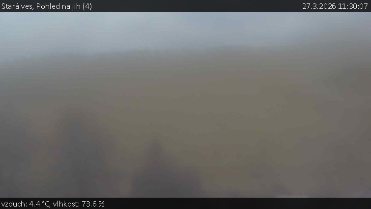 Stará ves - Pohled na jih (4) - 27.3.2026 v 11:30