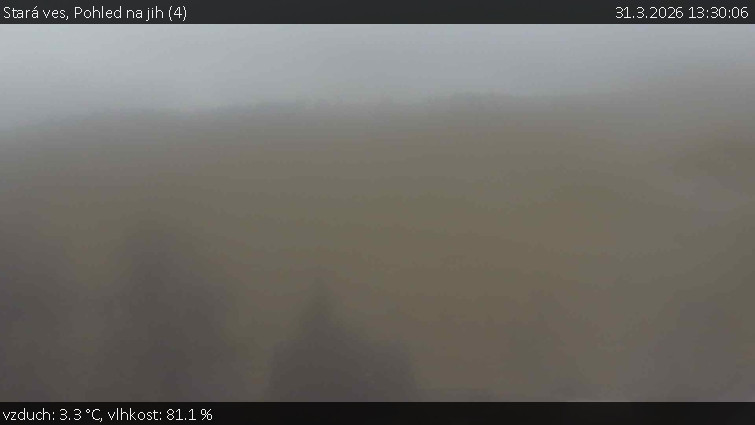 Stará ves - Pohled na jih (4) - 31.3.2026 v 13:30