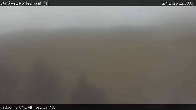 Stará ves - Pohled na jih (4) - 2.4.2026 v 12:30