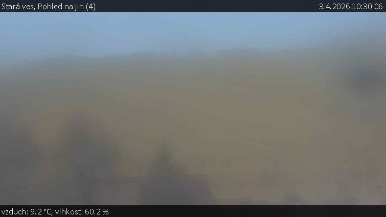 Stará ves - Pohled na jih (4) - 3.4.2026 v 10:30