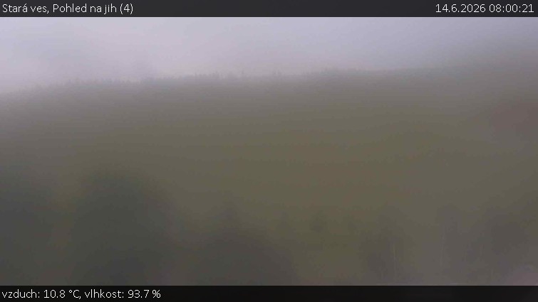 Stará ves - Pohled na jih (4) - 14.6.2026 v 08:00