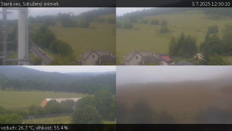 Stará ves - Sdružený snímek - 3.7.2025 v 12:30
