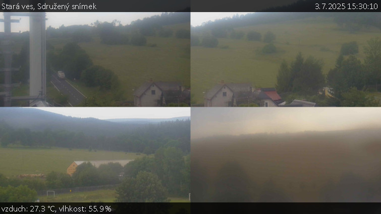 Stará ves - Sdružený snímek - 3.7.2025 v 15:30