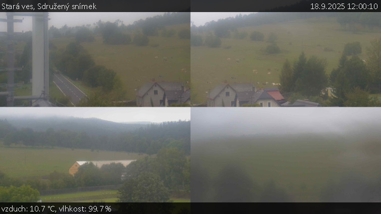 Stará ves - Sdružený snímek - 18.9.2025 v 12:00 Stará ves - Sdružený snímek - 18.9.2025 v 12:00