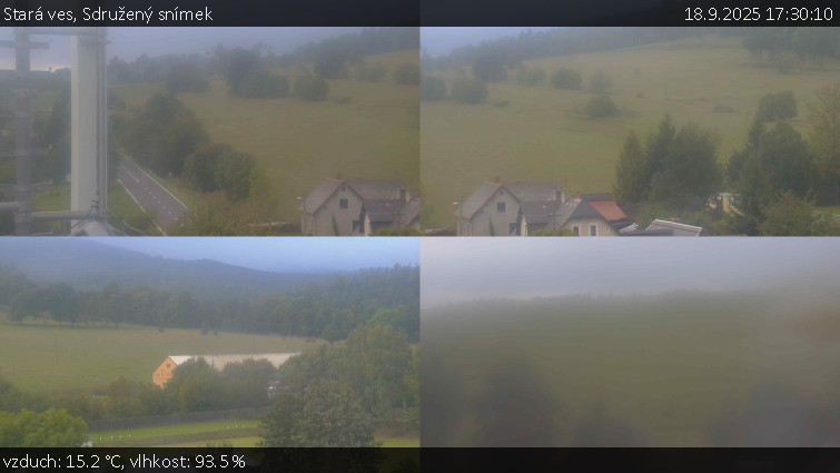 Stará ves - Sdružený snímek - 18.9.2025 v 17:30