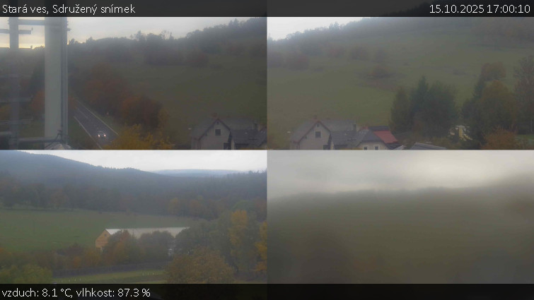 Stará ves - Sdružený snímek - 15.10.2025 v 17:00 Stará ves - Sdružený snímek - 15.10.2025 v 17:00