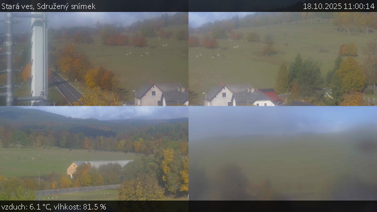 Stará ves - Sdružený snímek - 18.10.2025 v 11:00 Stará ves - Sdružený snímek - 18.10.2025 v 11:00