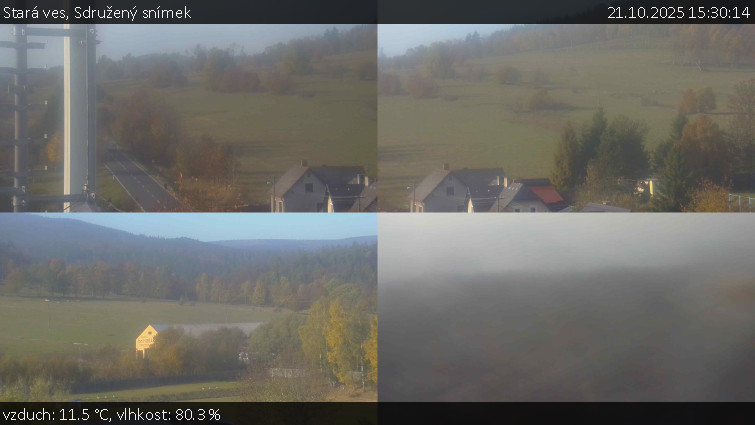 Stará ves - Sdružený snímek - 21.10.2025 v 15:30 Stará ves - Sdružený snímek - 21.10.2025 v 15:30