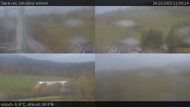 Stará ves - Sdružený snímek - 24.10.2025 v 11:00 Stará ves - Sdružený snímek - 24.10.2025 v 11:00