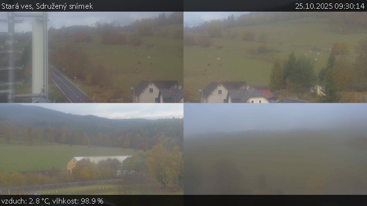Stará ves - Sdružený snímek - 25.10.2025 v 09:30 Stará ves - Sdružený snímek - 25.10.2025 v 09:30