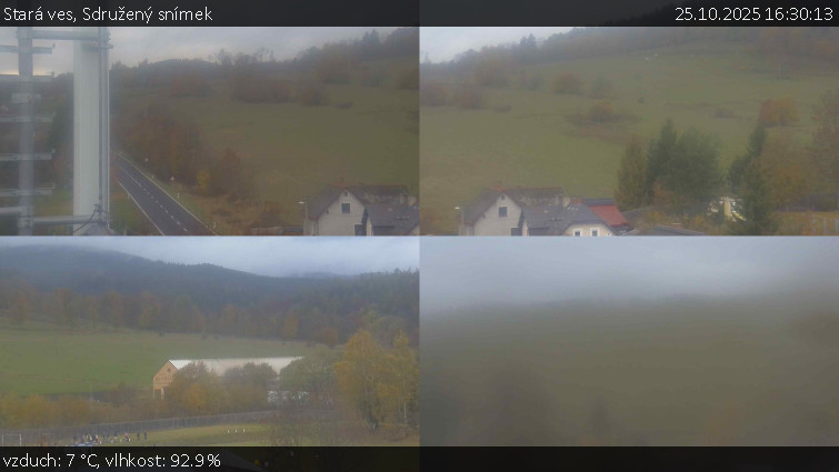 Stará ves - Sdružený snímek - 25.10.2025 v 16:30 Stará ves - Sdružený snímek - 25.10.2025 v 16:30