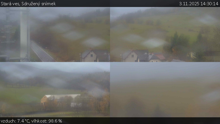 Stará ves - Sdružený snímek - 3.11.2025 v 14:30