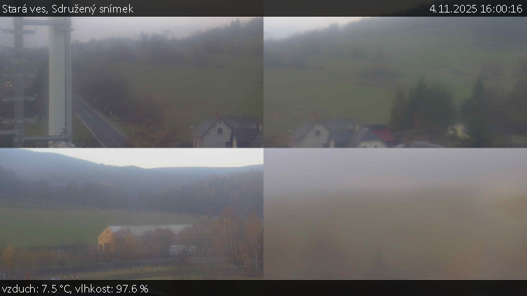 Stará ves - Sdružený snímek - 4.11.2025 v 16:00