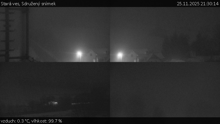 Stará ves - Sdružený snímek - 25.11.2025 v 21:30