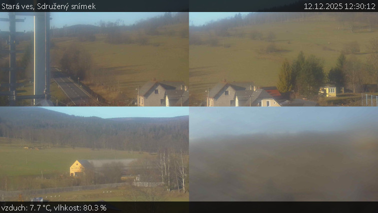 Stará ves - Sdružený snímek - 12.12.2025 v 12:30