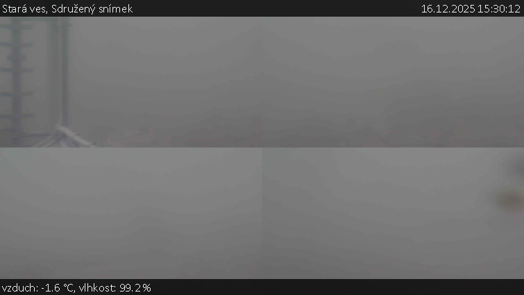 Stará ves - Sdružený snímek - 16.12.2025 v 15:30