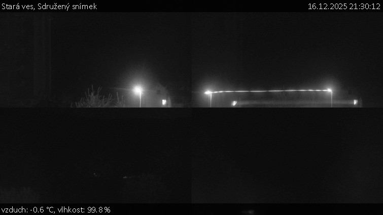 Stará ves - Sdružený snímek - 16.12.2025 v 21:30