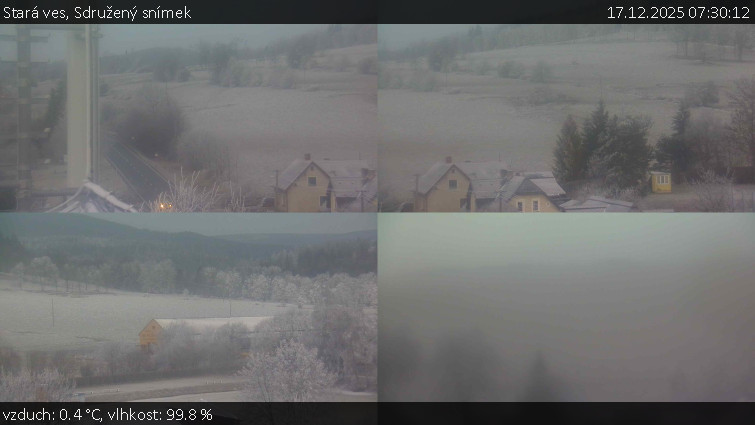 Stará ves - Sdružený snímek - 17.12.2025 v 07:30