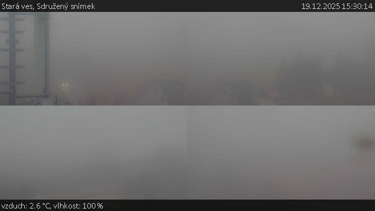 Stará ves - Sdružený snímek - 19.12.2025 v 15:30