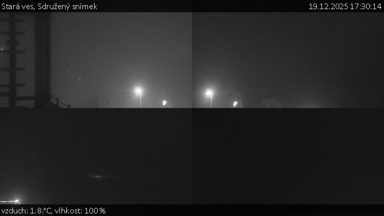 Stará ves - Sdružený snímek - 19.12.2025 v 17:30