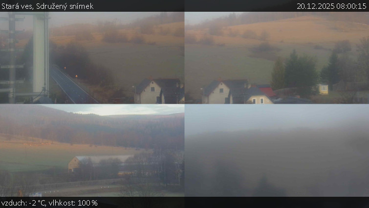 Stará ves - Sdružený snímek - 20.12.2025 v 08:00