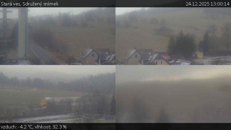 Stará ves - Sdružený snímek - 24.12.2025 v 13:00