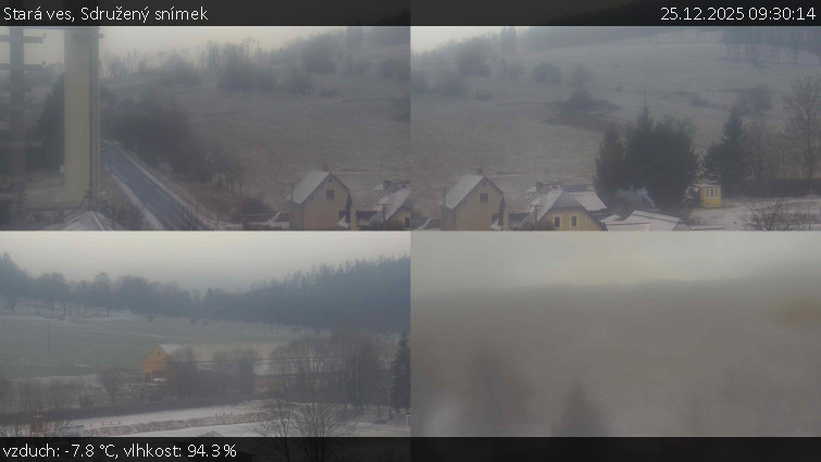 Stará ves - Sdružený snímek - 25.12.2025 v 09:30