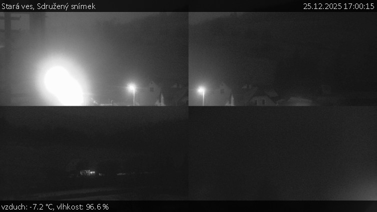 Stará ves - Sdružený snímek - 25.12.2025 v 17:00