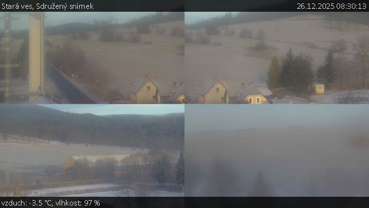 Stará ves - Sdružený snímek - 26.12.2025 v 08:30