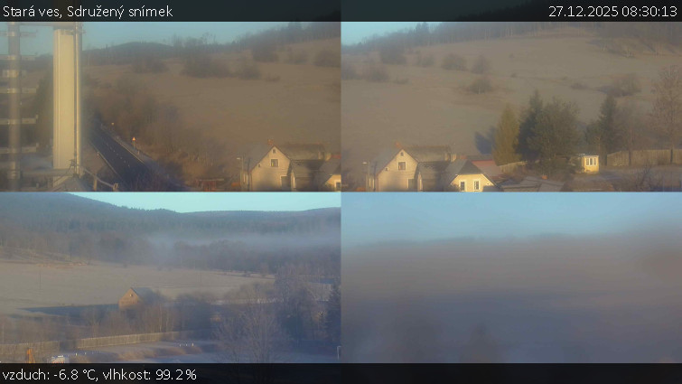 Stará ves - Sdružený snímek - 27.12.2025 v 08:30