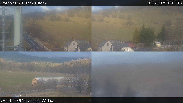 Stará ves - Sdružený snímek - 28.12.2025 v 09:00