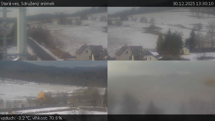 Stará ves - Sdružený snímek - 30.12.2025 v 13:30