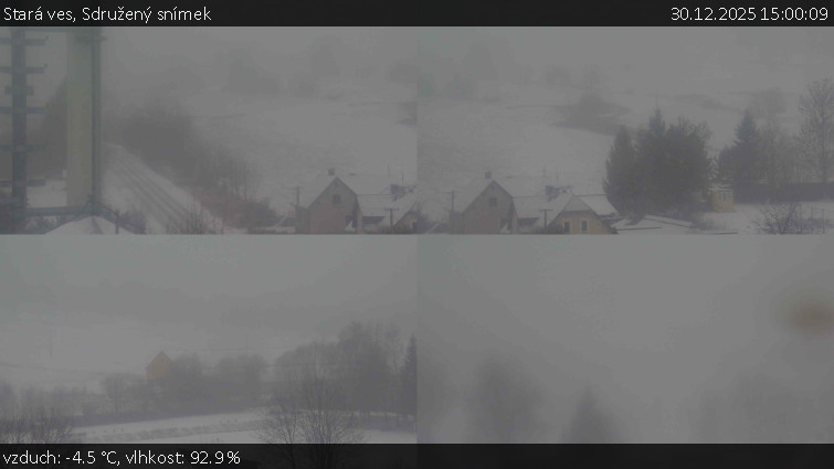 Stará ves - Sdružený snímek - 30.12.2025 v 15:00