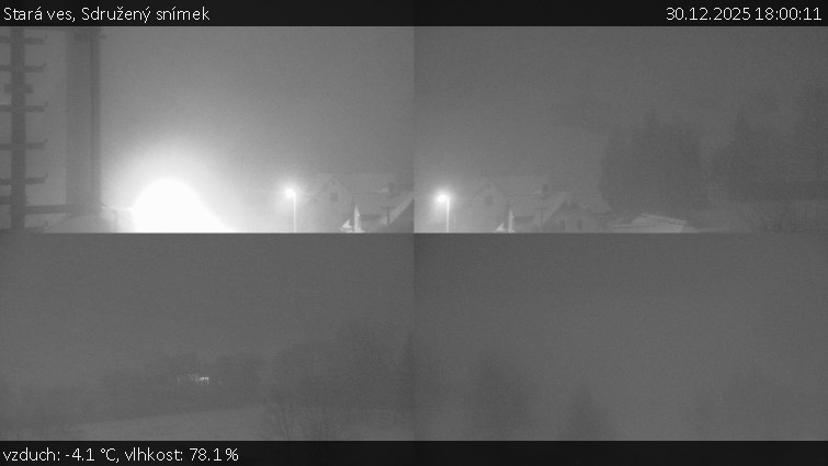 Stará ves - Sdružený snímek - 30.12.2025 v 18:00