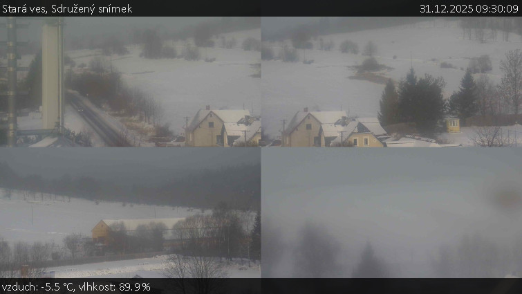 Stará ves - Sdružený snímek - 31.12.2025 v 09:30