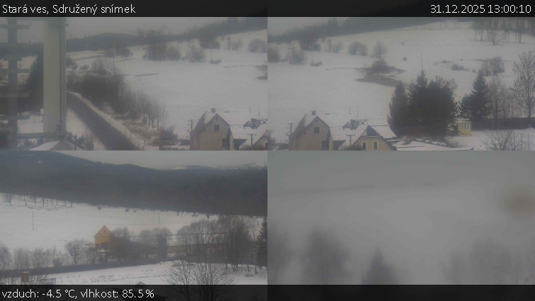 Stará ves - Sdružený snímek - 31.12.2025 v 13:00