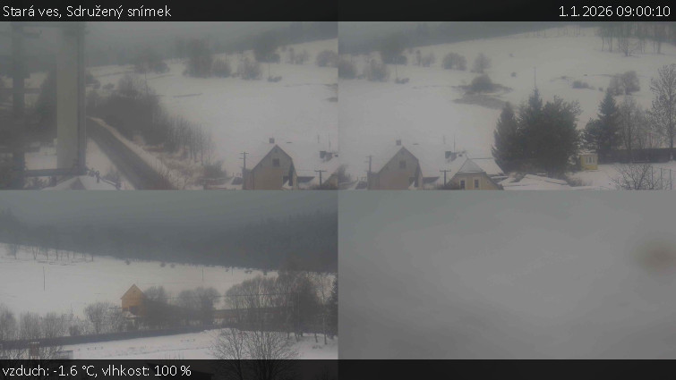 Stará ves - Sdružený snímek - 1.1.2026 v 09:00