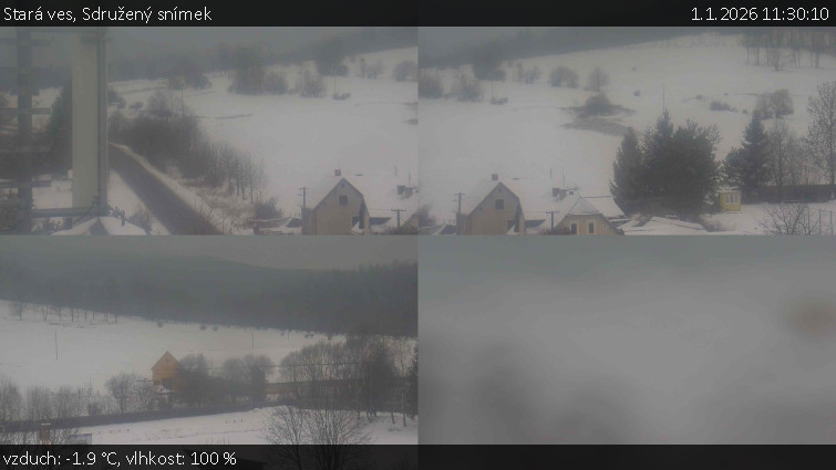 Stará ves - Sdružený snímek - 1.1.2026 v 11:30