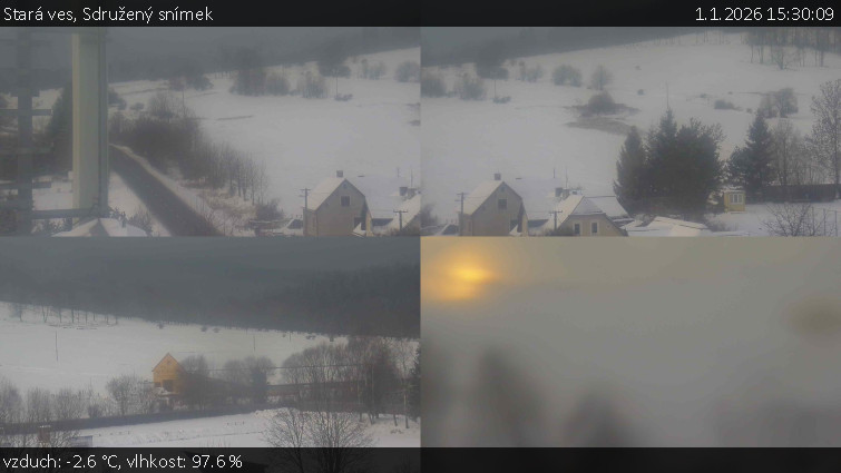 Stará ves - Sdružený snímek - 1.1.2026 v 15:30