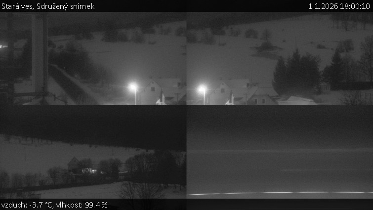 Stará ves - Sdružený snímek - 1.1.2026 v 18:00