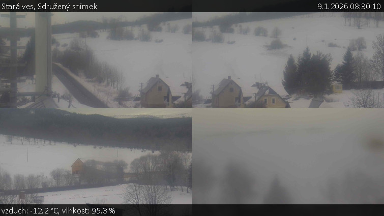 Stará ves - Sdružený snímek - 9.1.2026 v 08:30